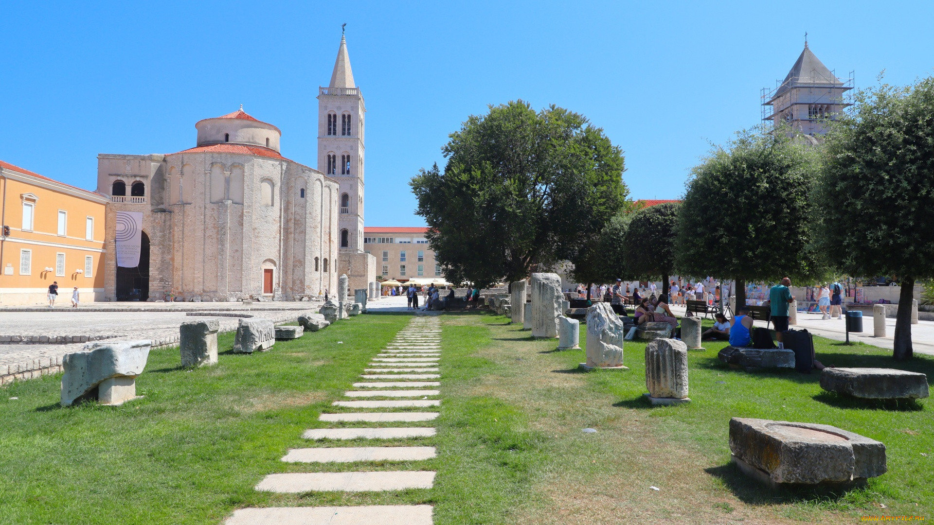 church of st donatus, zadar, croatia, , -  ,  ,  , church, of, st, donatus